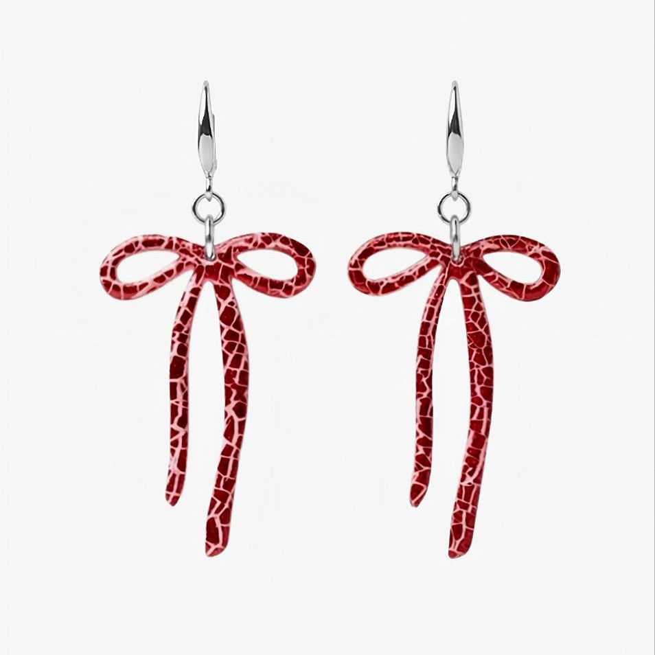 Pendiente Gretel Rojo