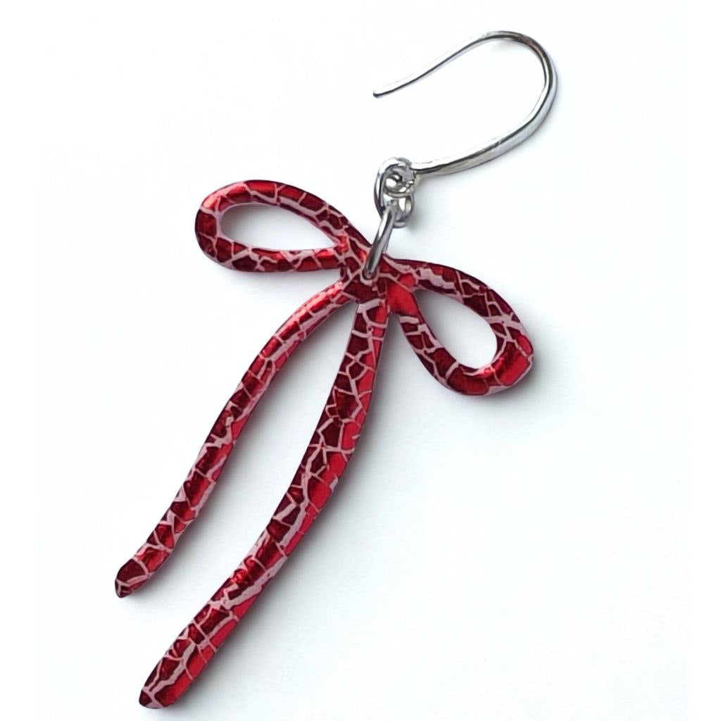 Pendiente Gretel Rojo