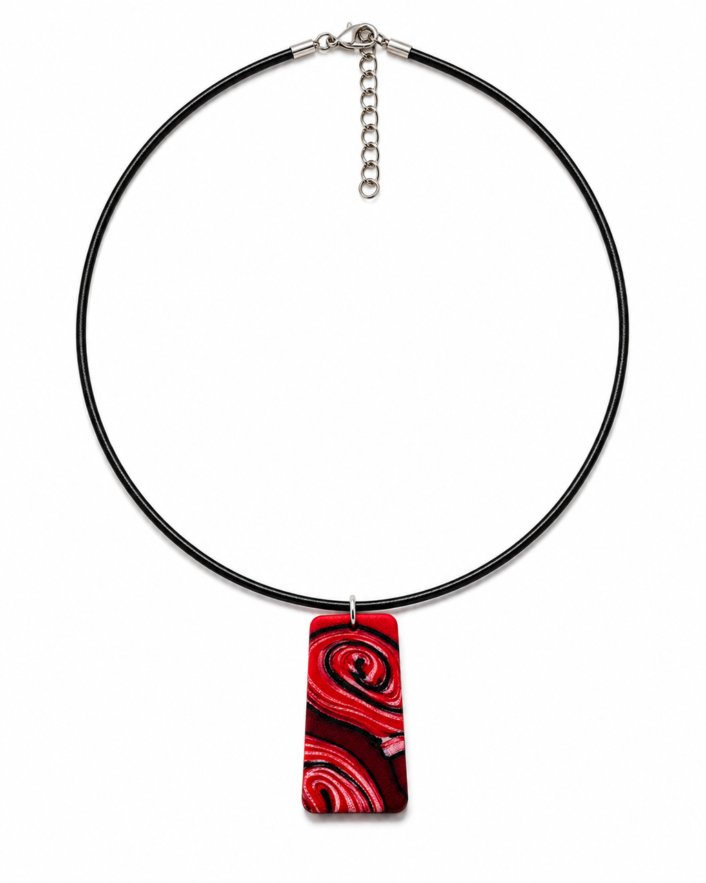 Collar Lua Rojo