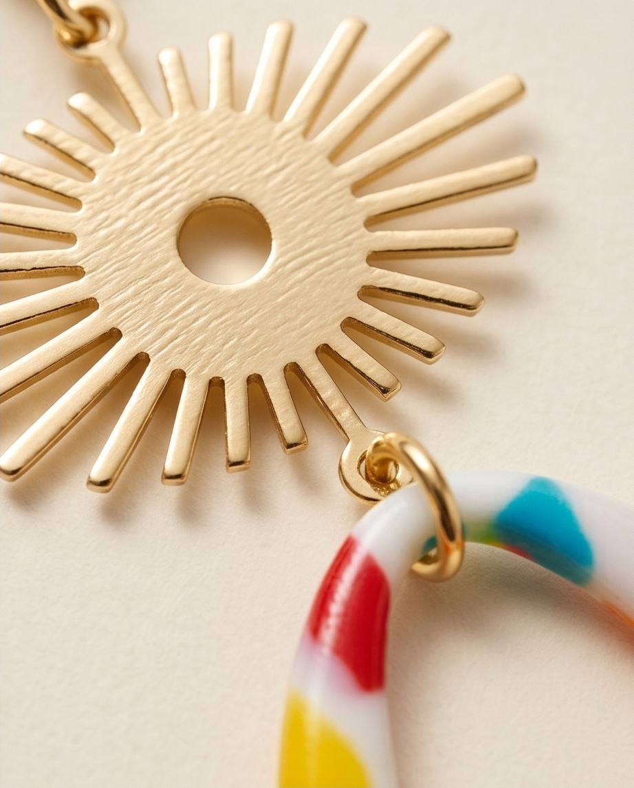 Pendientes inspirados en Miró